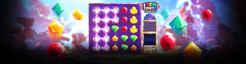 Gem Links: Cluster Win - Küme sembolünü kazanmak için bağlanın ve eşleştirin! Heyecan verici artan jackpot kazanma şansını yakalayın!